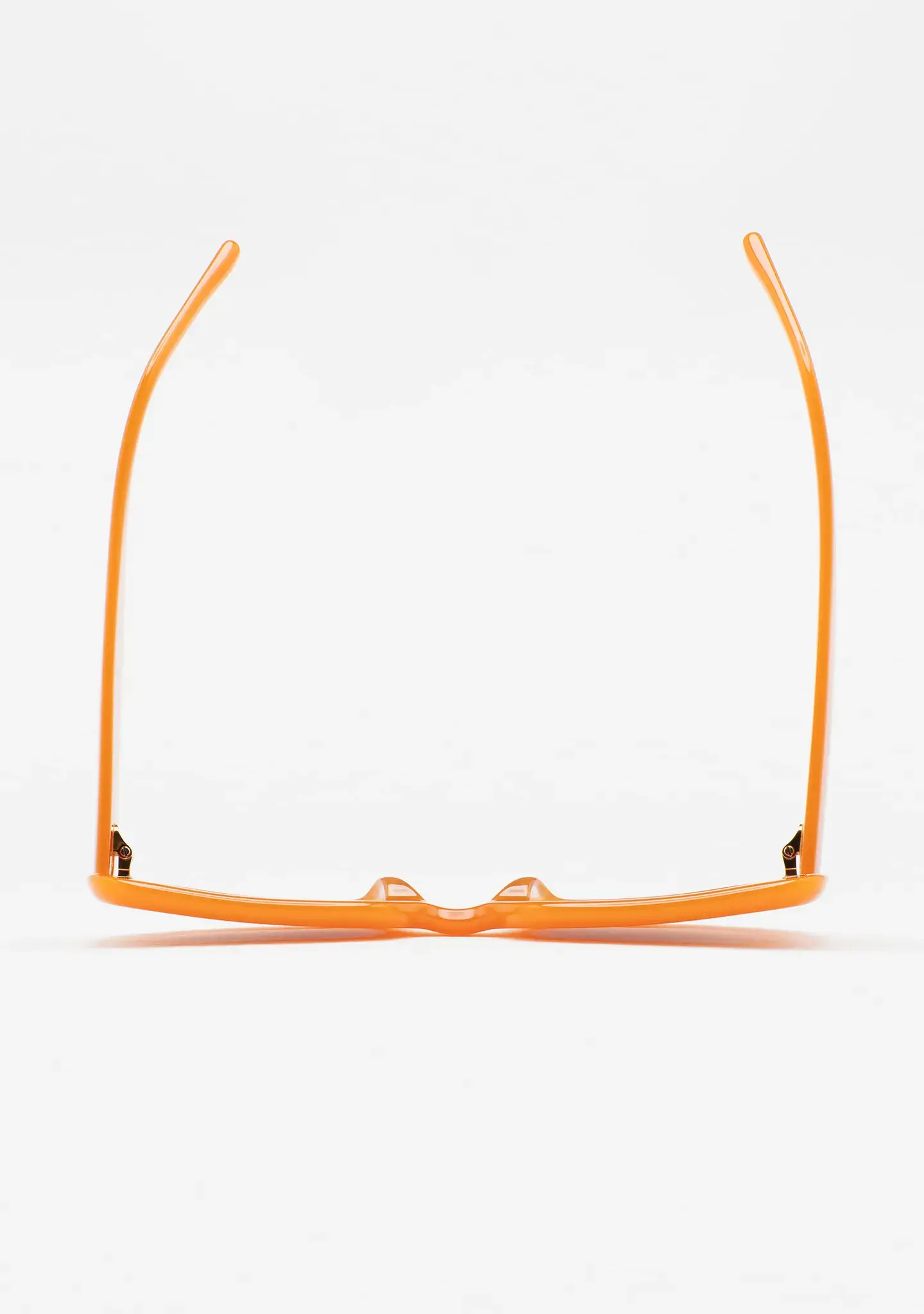 Gafas de sol KALEOS Balin para mujer en acetato naranja con lente marrón degradada