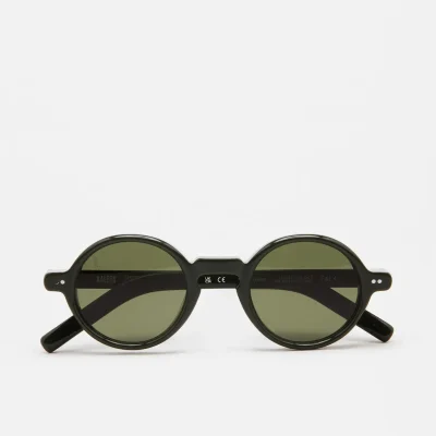 Gafas de sol KALEOS Falk para hombre en acetato negro con lente gris degradada
