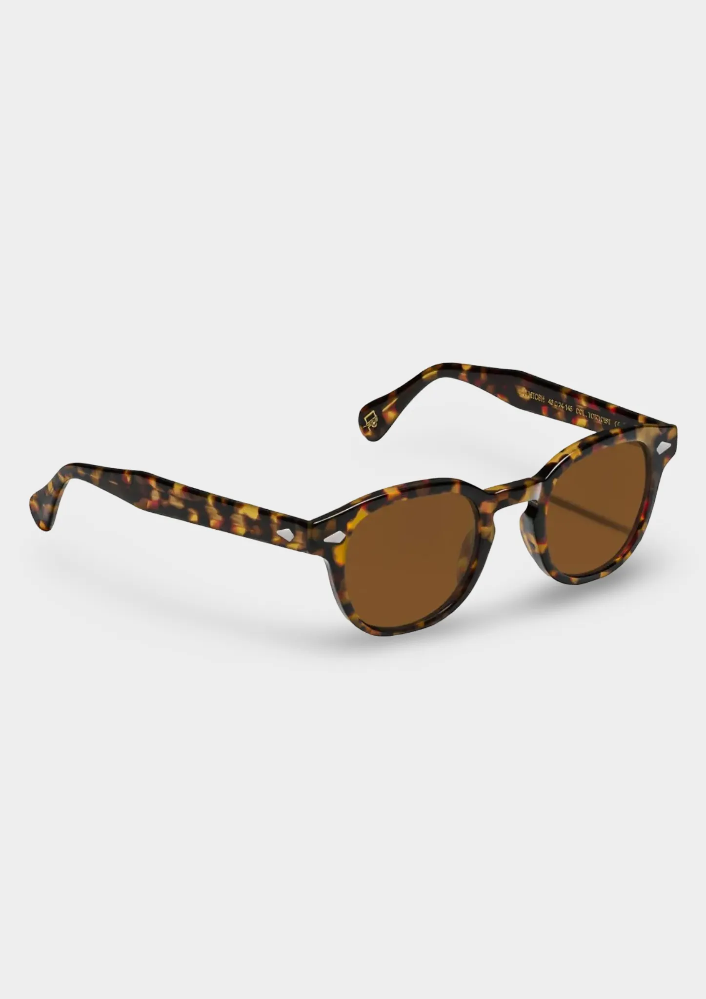 Gafas de sol Moscot Lemtosh Sun tortoise con lentes Cosmitan Brown