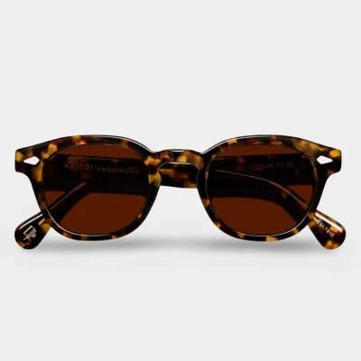 Gafas de sol Moscot Lemtosh Sun tortoise con lentes Cosmitan Brown