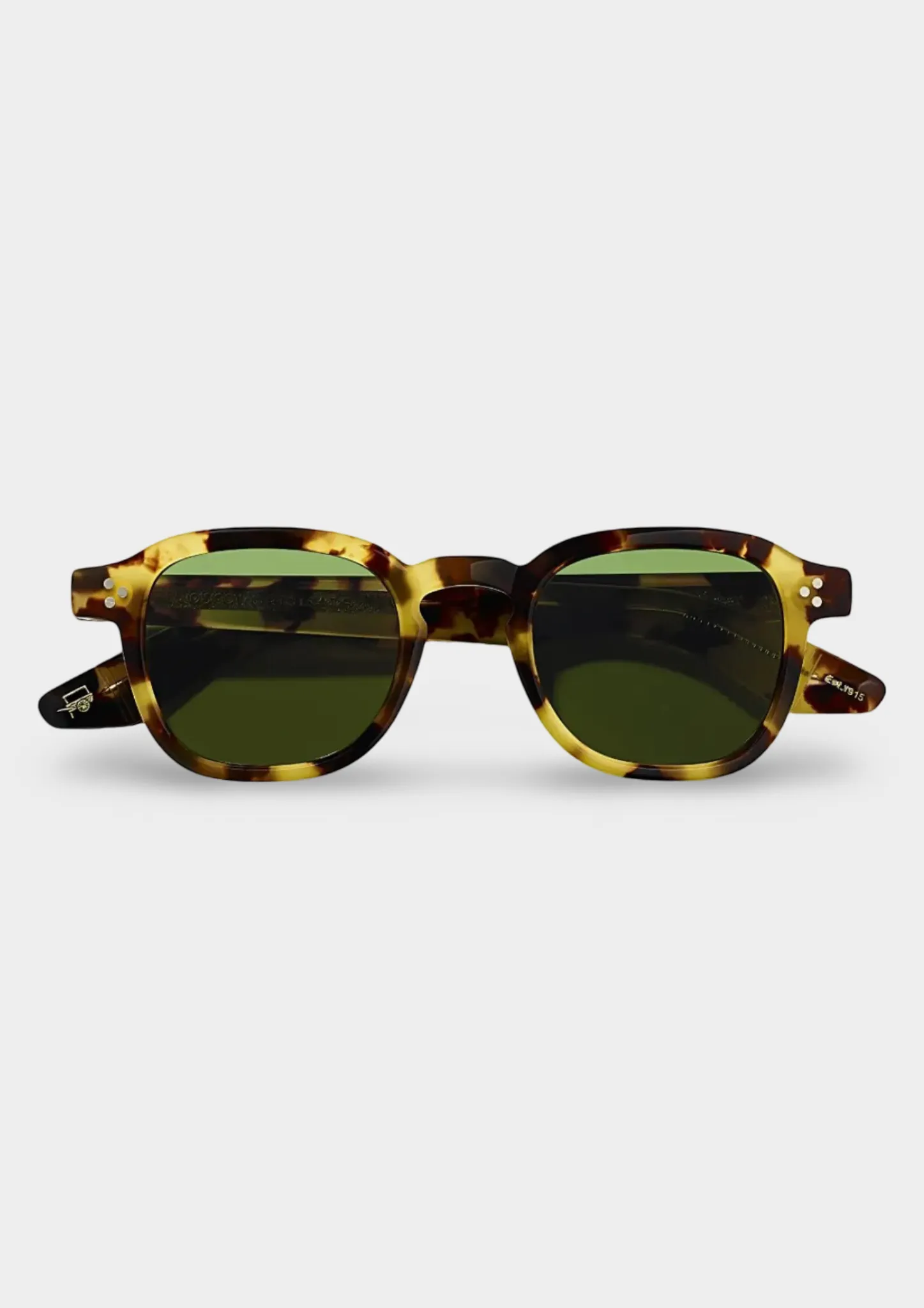 Gafas de sol Moscot Momza Sun tortoise patrimonial con lentes Calibar Green