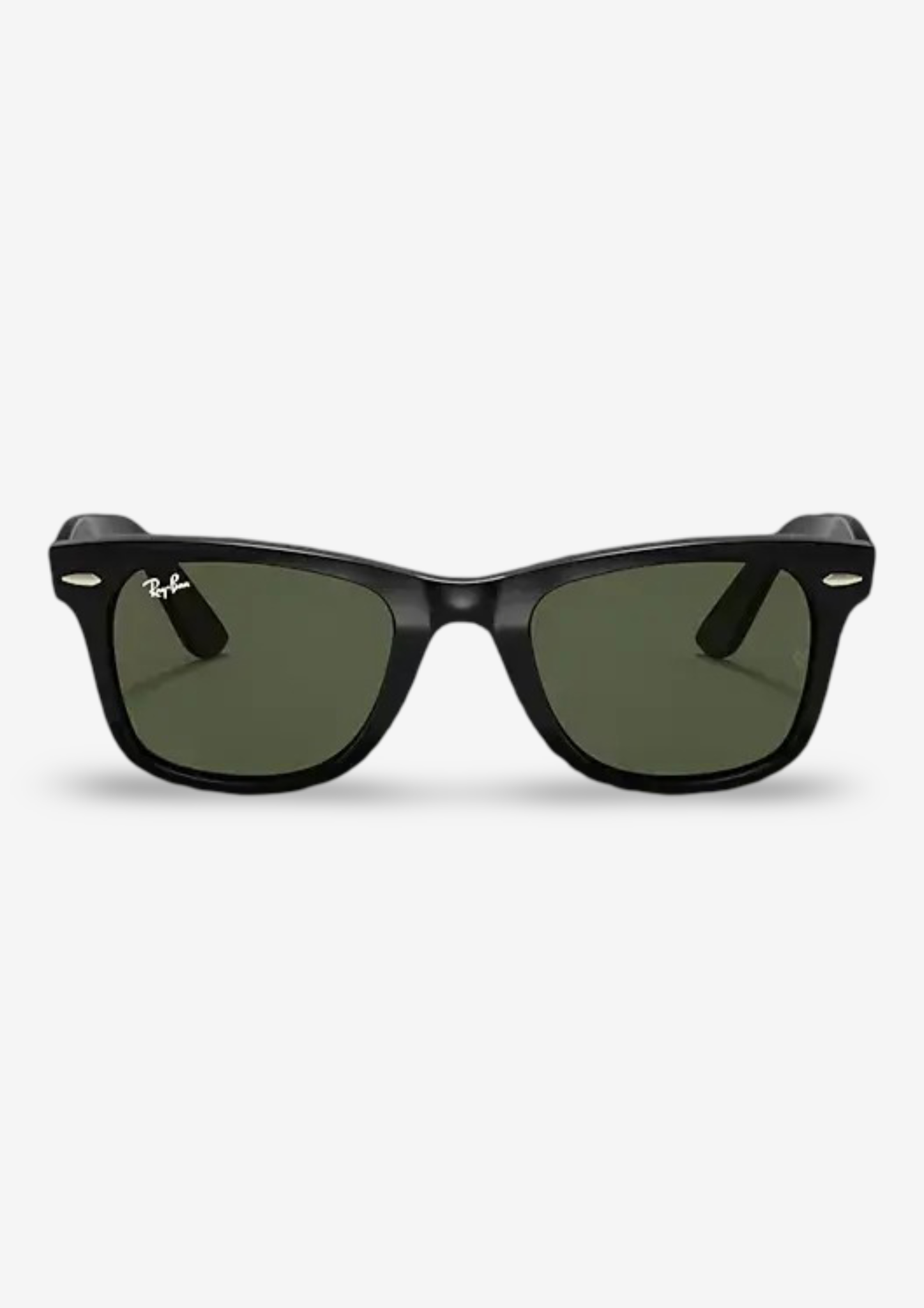 Gafas de sol Ray-Ban Wayfarer Ease negras con lentes G-15 verdes